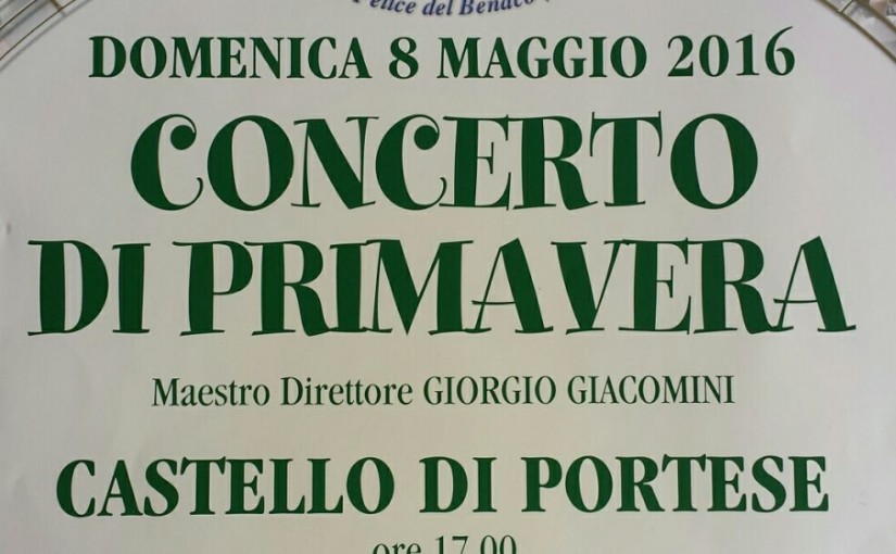 CONCERTO DI PRIMAVERA