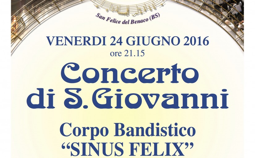 CONCERTO DI SAN GIOVANNI