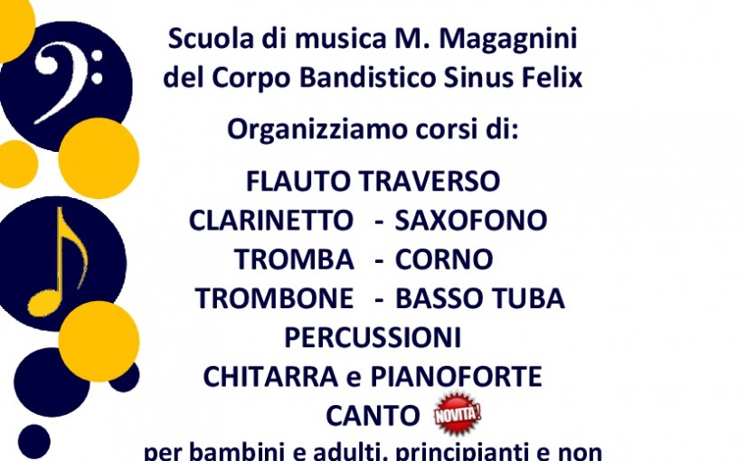 Volantino MUSICA PER TUTTI