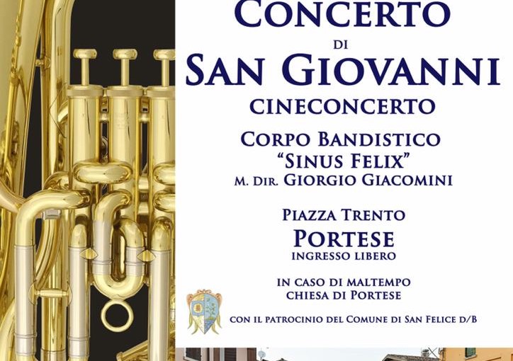 Concerto San Giovanni 24 giugno 2023