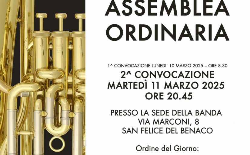 Assemblea ordinaria 2025