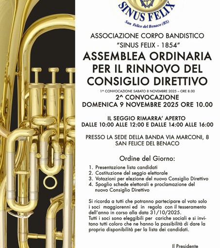 LOCANDINA ASSEMBLEA ELEZIONI 2025